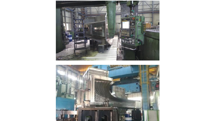 We have specialized in fine machining, especially in Nuclear power component, Engine crankcase, Pump...