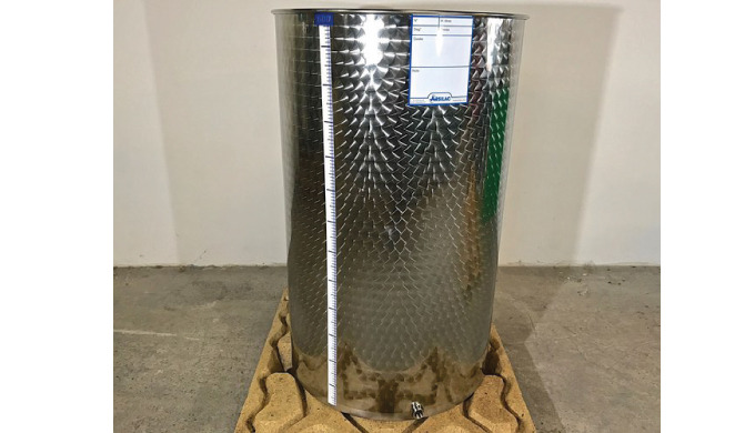 Cuve inox - Fond plat - Stockage liquide