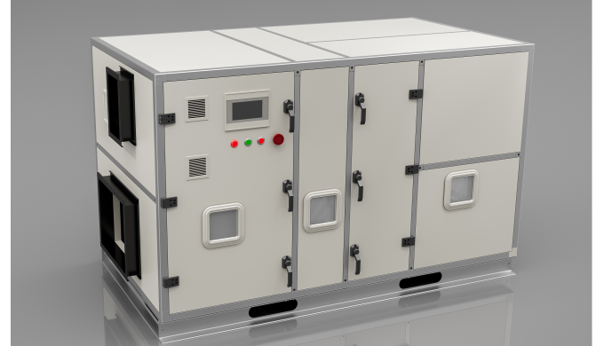 MITHCH Single Rotary Dehumidifier • The control system adopts PLC control, with good operation inter...