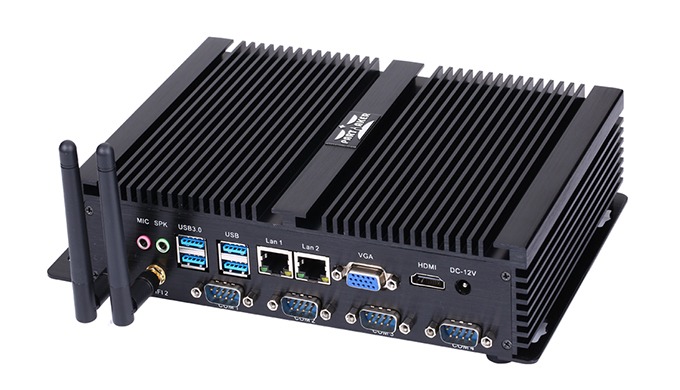 This Mini PC Motherboard can install 2 types of processors: 1. CPU Intel Ce...