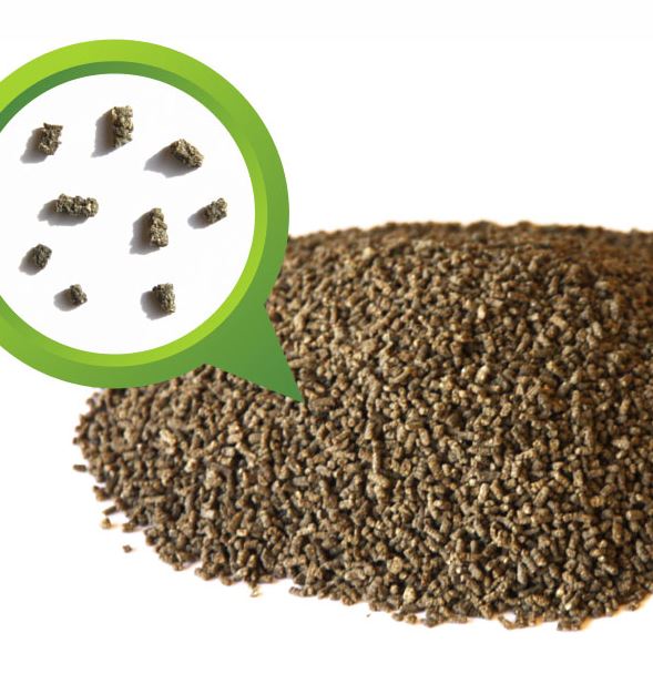 Micro granules pour revalorisant foliaire