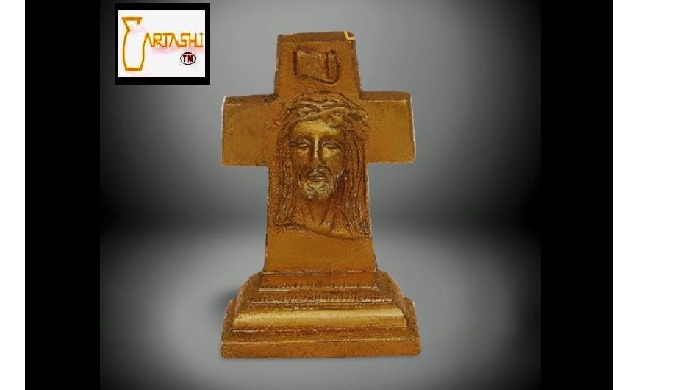 Religious gifts Jesus. Item code: AGR1147. Hand crafted in pure brass. Finish : Polish. Height: 4.5 ...