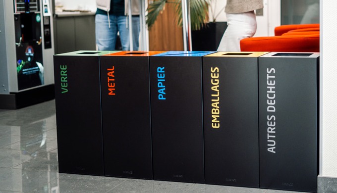 Poubelle tri sélectif TERAFLEX