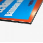 Un panneau Dibond en Aluminium solide pour vos publicités durable. Vous pouvez utiliser ces panneaux...