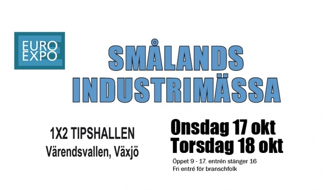 Bes&ouml;k oss p&aring; Euro Expo i V&auml;xj&ouml;