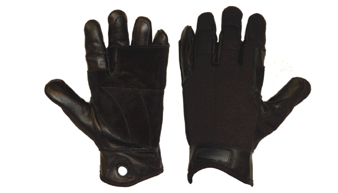 #Product Description Tactical gloves with thick full-grain leather second p...