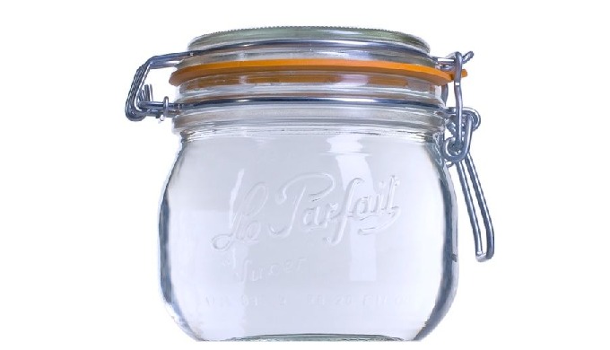 AIRTIGHT JARS LE PARFAIT Airtight glass jar