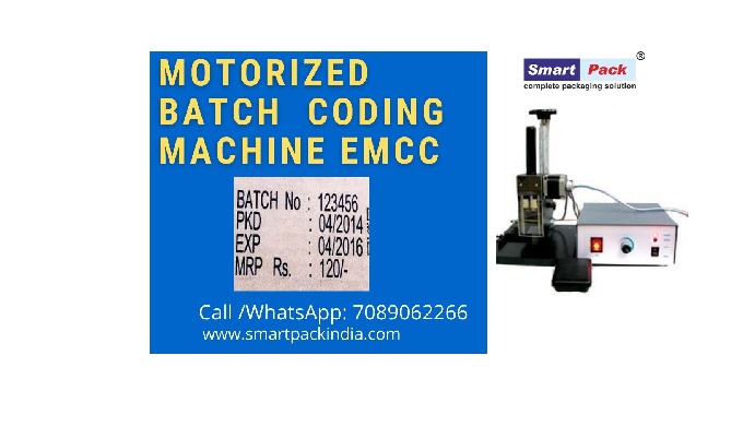 Motorized Coding Machine EMCC Call:- 0731-4076606 / 7089062266 Website :- www.smartpackindia.com The...