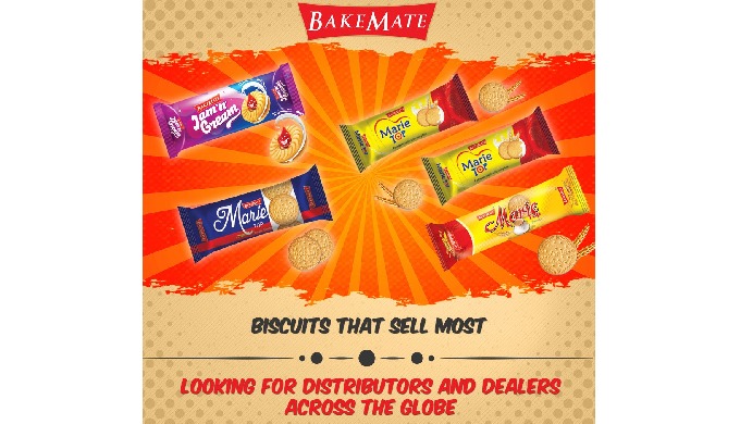 Bakemate is spreading Energy and happiness to customers across the globe with tasty and high quality...