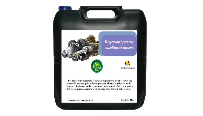 Produs destinat curatarii, degresarii, suprafetelor metalice (degresarea la rece). Compozitie pe baz...