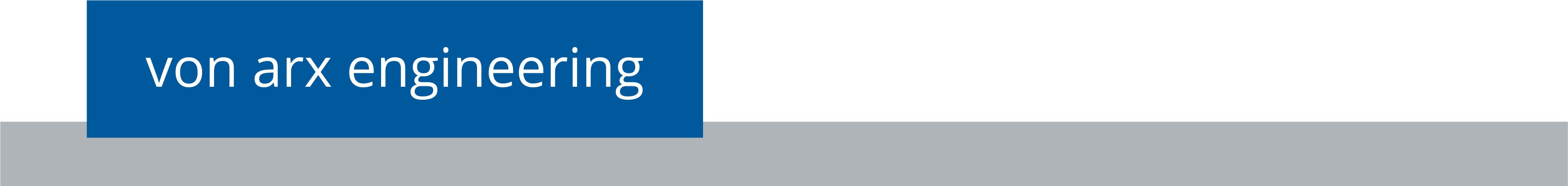 VON ARX ENGINEERING + CO. AG