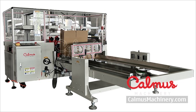 Case Erector Former with High-Capacity Carton Storage