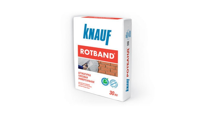Штукатурка гипсовая универсальная KNAUF Rotband (КНАУФ-Ротбанд).
