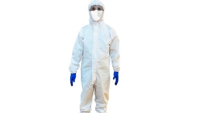 Gowns are examples of personal protective equipment used in health care settings. They are used to p...