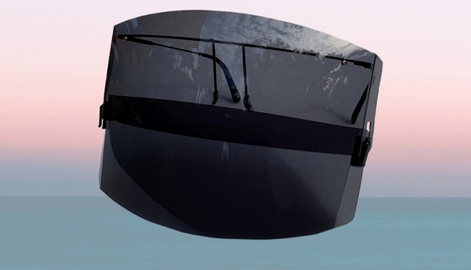 FACE GUARD : Face Protection Glasses ㅇ Big size covering whole face to protect from UV. BIG ㅇ Each s...