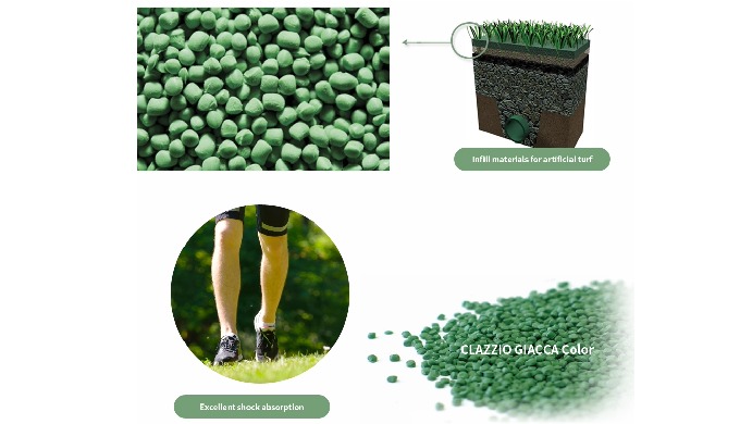 The infill materials for artificial turf require high shock absorption property for the safety of pl...