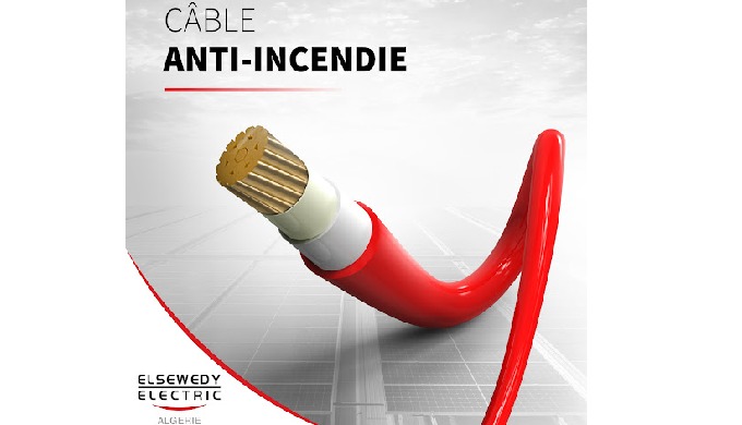 Les câbles d’Elsewedy Electric anti-incendie et sans halogène sont conçus pour ne dégager aucune fum...