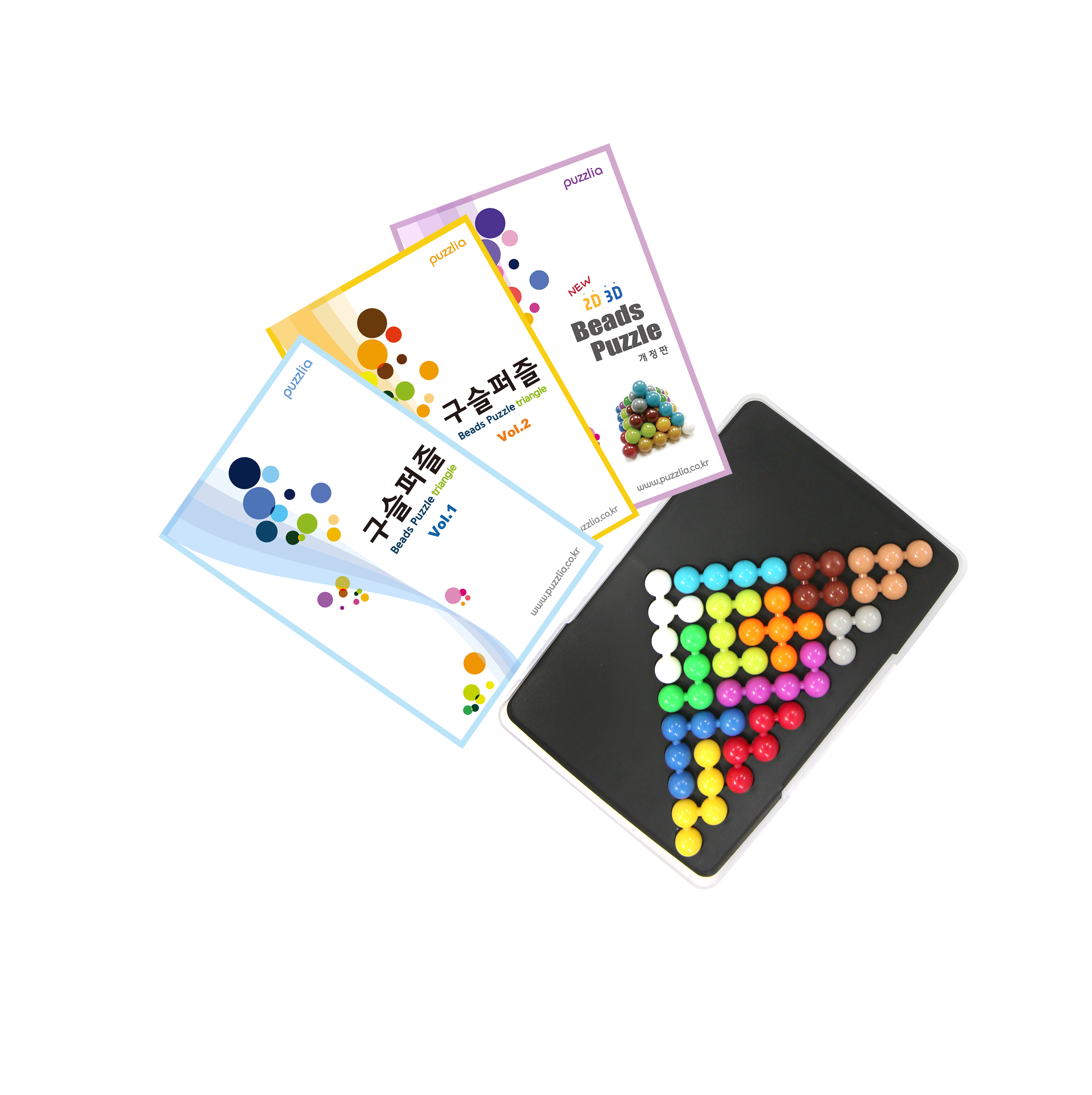 Beads Puzzle Triangle