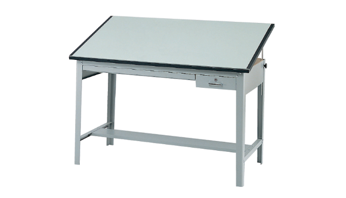 Function with precision. The durable utility design of the Precision drafting table keeps your works...