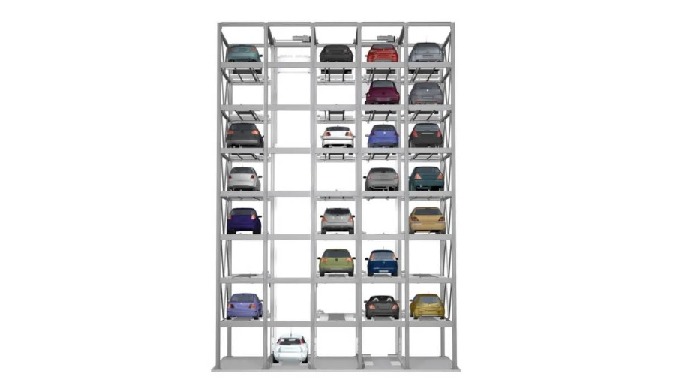 Combiparker 555 With the tried and tested principle of stacking and moving closer together, Combipar...