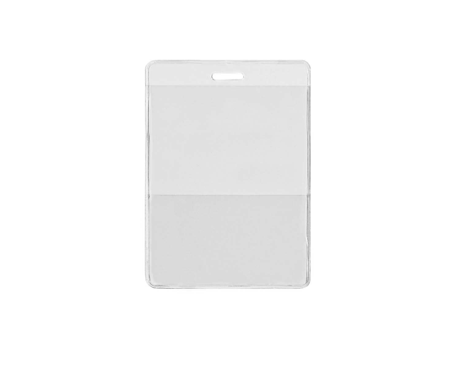 3 1/4 x 4 1/2 double pocket badge holder