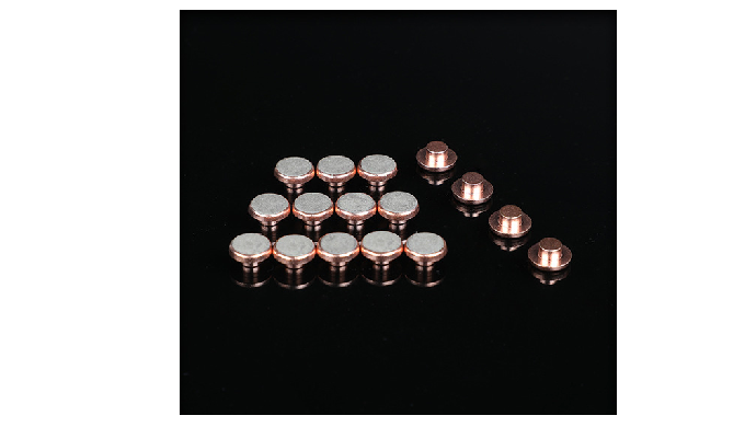 We produce cold headed contacts from a wide variety of materials. Typical alloys include: Silver(Ag)...