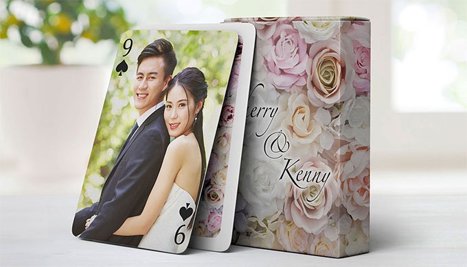 Create your very own deck of playing cards to brighten up any party or social gathering. Available i...
