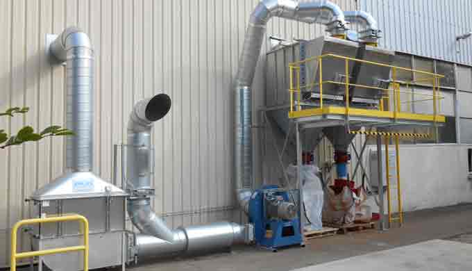 Dépoussiérage industriel