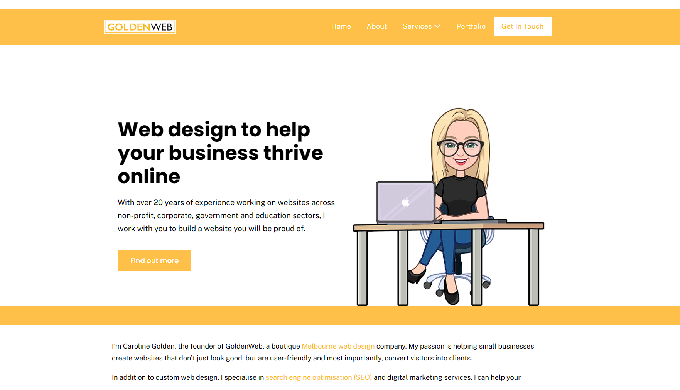 Web design and development, Search Engine Optimisation (SEO), website maintenance and support and di...