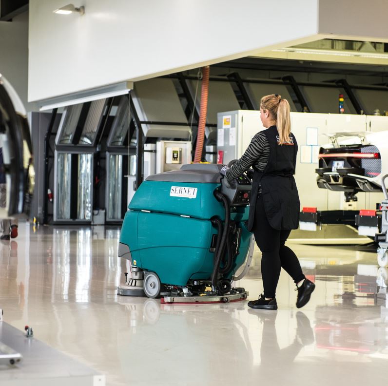 Nettoyage usines et ateliers industriels