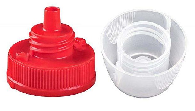 CLOSURE WITH ANTI-DRIP SPOUT