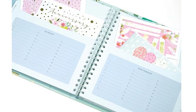 Our beautiful new Greeting Card Organisers are the perfect card companion. Set out in a yearly plann...