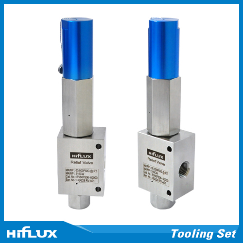 [HIFLUX] High Pressure Relief Valve It vents the pressure when the pressure is over than setting pre...