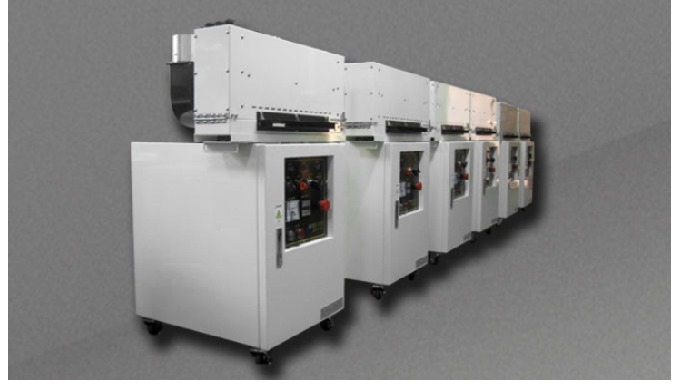 Suitable to UV labeling or printing computer forms Possible to reduce heat damage of the products by...