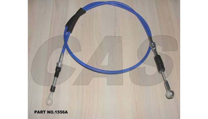 The shift selector cable connects the gear shifter, located on the steering column or on a floor mou...