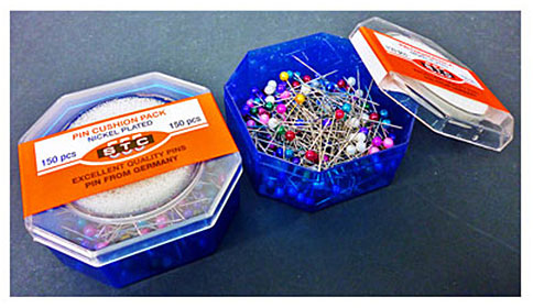 STC Tailoring Pearl Pin 555150 Size: 38mm Qty: 150 pcs Material: High Quality Stainless Steel Packin...