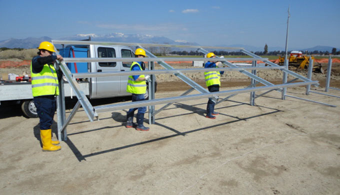 Photovoltaic Metal Structure