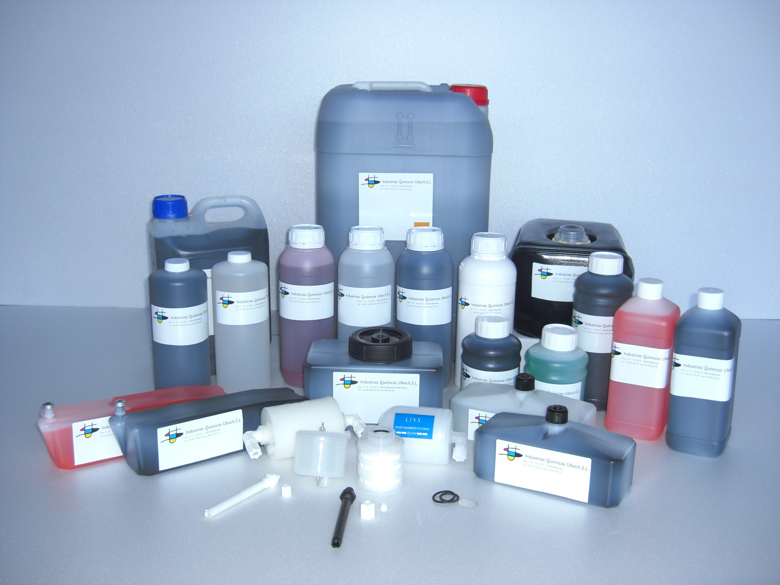 Tinta/Aditivos/Disolventes/Filtros y Recambios http://www.ubachinkjet.com/p...