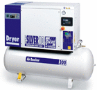 Kolben- und Schraubenkompressoren von 2.2 bis 30 kW - 8/10/13 bar von 7.5 bis 90 kW - 8/10/13 bar kr...