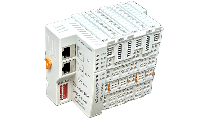 نظام كامل للإدخال والمخرجات عن بعد في IP20 و IP67 مع ناقل رئيس Profinet ، إيثرنت-IP ، إيثركات ، مودب...