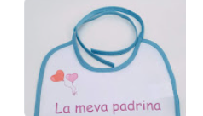 Baberos personalizados.