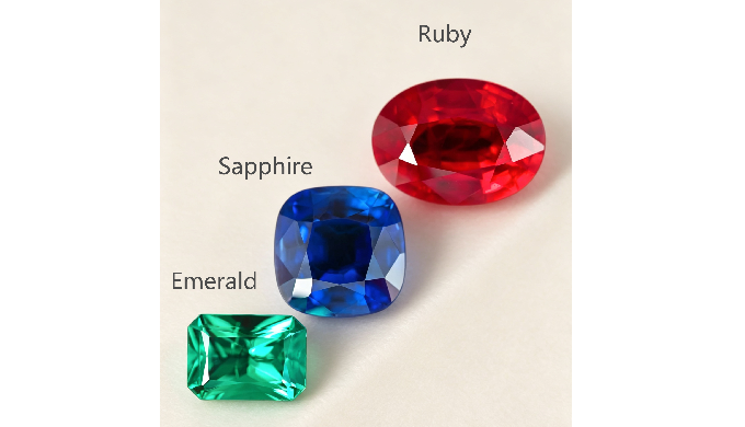1. Lab created Emerald, Ruby, Sapphire blue, Alexandrite, Paraiba and etc c...