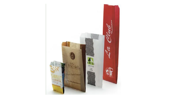 PAPER BAGS WITHOUT HANDLES