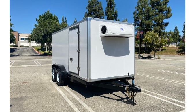 7x12 small refrigerated trailer for sale