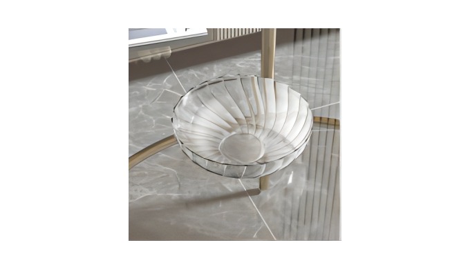 Living room high appearance level light luxury wind fruit tray ins wind simple fashion PET nuts candy dry fruit tray