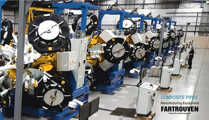 Fábrica de tubos compositos termoplásticos para a indústria de óleo e gás Produção de tubos flexívei...