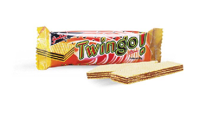 TWINGO Gaufrette parfum chocolat Une petite faim ? La journée est encore longue ? Pas de soucis, Twi...