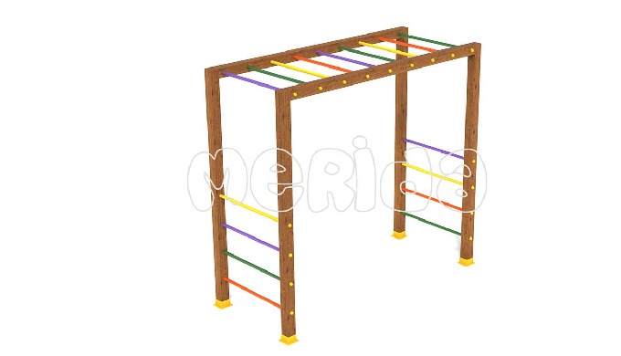 Ahşap Oyun Parkı Ekipmanları - PE 06