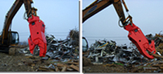 _One(1) cylinder type shear _Hydraulic 360 rotating sytstem(Free rotation at any position) _Protecti...