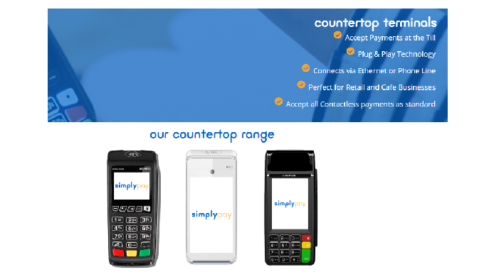 We provide all sorts of Payment services for Merchants including Payment Terminals like Countertop, ...